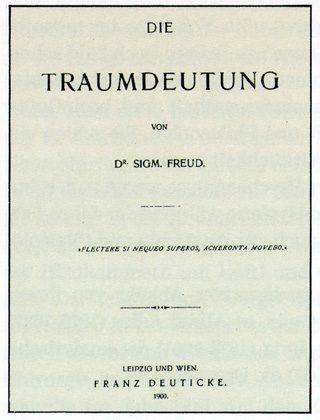 Eerste editie van 'Die Traumdeutung'