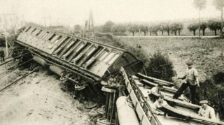 Treinramp bij Houten, 1917 (wiki)