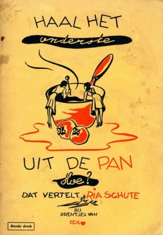 Oorlogskookboek 'Haal het onderste uit de pan' (1942)