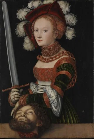 Judith met het hoofd van Holofernes - Lucas Cranach de Oude, 1530