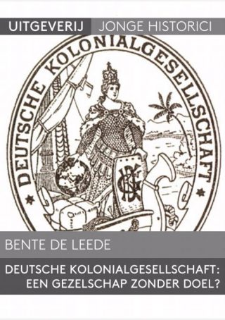 Scriptie was het artikel op is gebaseerd: Bente de Leede, Deutsche Kolonialgesellschaft: een gezelschap zonder doel?