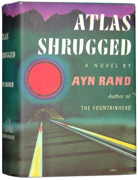 De eerste versie van Atlas Shrugged (1957)