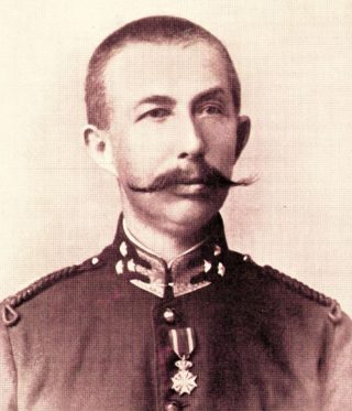 Colijn als kapitein van het Korps Marechaussee te Atjeh
