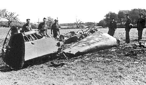De Messerschmitt van Rudolf Hess