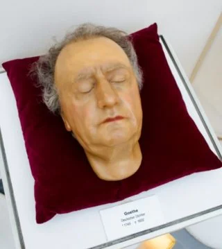 Dodenmasker van Goethe (Panoptikum Mannheim - cc)