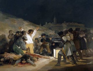 Los fusilamientos del tres de mayo - Goya