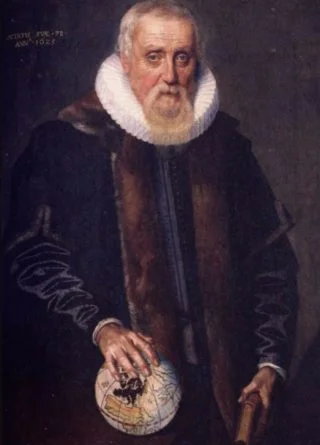Ubbo Emmius, de eerste rector magnificus van de Academie te Groningen, tegenwoordig de Rijksuniversiteit Groningen.