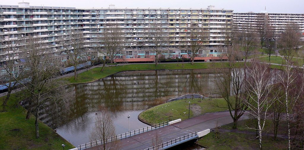 Gooiord in de Bijlmer, Amsterdam. Bron: cc/Hilton Teper