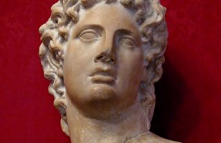 Buste van Alcibiades, Romeinse kopie van Grieks origineel, Musei Capitolini