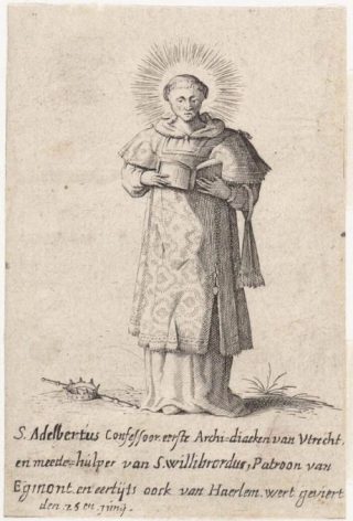 De heilige Adalbert van Egmond (Archief Alkmaar)