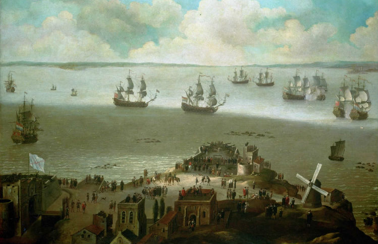 Slag in de haven van Cadiz, 23 februari 1674