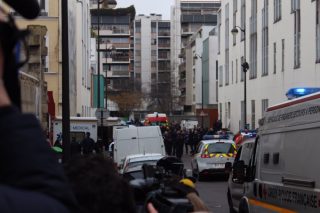 Hulpdiensten na de aanslag op Charlie Hebdo - cc