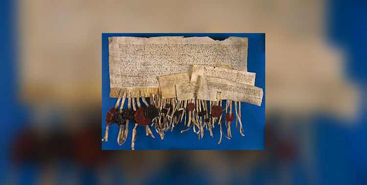Stichtse Landbrief (1375) - ‘De grondwet van Utrecht’ (bron: Het Utrechts Archief)