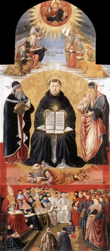 Triomf van Sint Thomas van Aquino, Benozzo Gozzoli, 1468/84