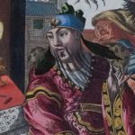 Anoniem, prent uit Olfert Dapper, Gedenkwaerdig bedryf in het Keizerrijk van Taising of Sina, 1670, Bijzondere Collecties, Universiteit van Amsterdam (detail)