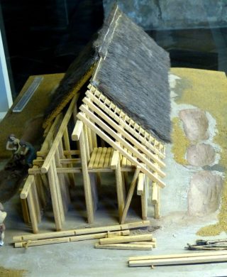 Model van een bandkeramische boederij (Archeologisch Museum Kelheim – cc)