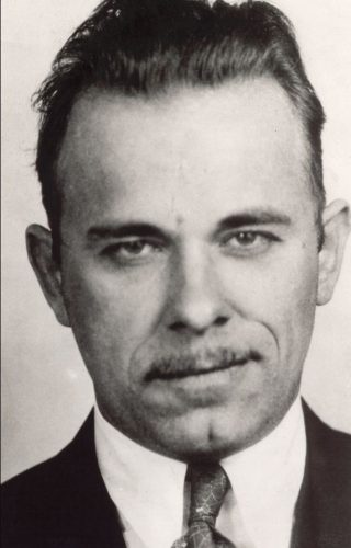 Mugshot van John Dillinger