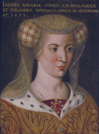 Portret van Jacoba van Beieren