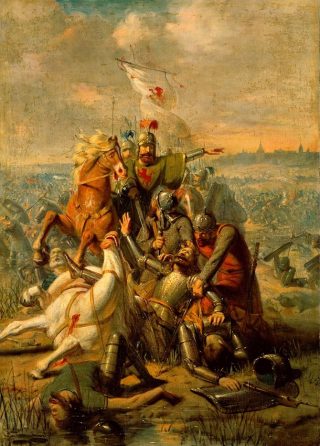 Slag bij Vlaardingen - De hertog van Lotharingen wordt door Dirk III van Holland bij Dordrecht verslagen