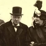 Clementine Churchill met haar man