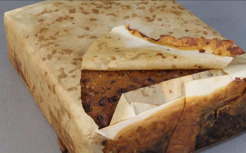 De cake rook volgens de onderzoekers ook nog vrij aardig (Foto Antarctic Heritage Trust)