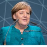 Angela Merkel bij International Maritime Organization. Bron: cc/IMO