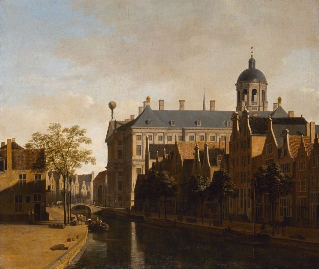 Gerrit Berckheyde, Zicht op het Stadhuis in Amsterdam, 1670 © State Hermitage Museum, St Petersburg