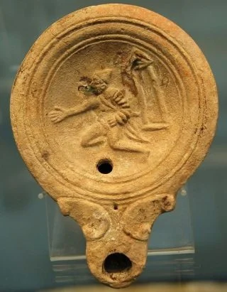 Odysseus smeekt Kalypso om verder te mogen reizen (Antikensammlung, Munchen)