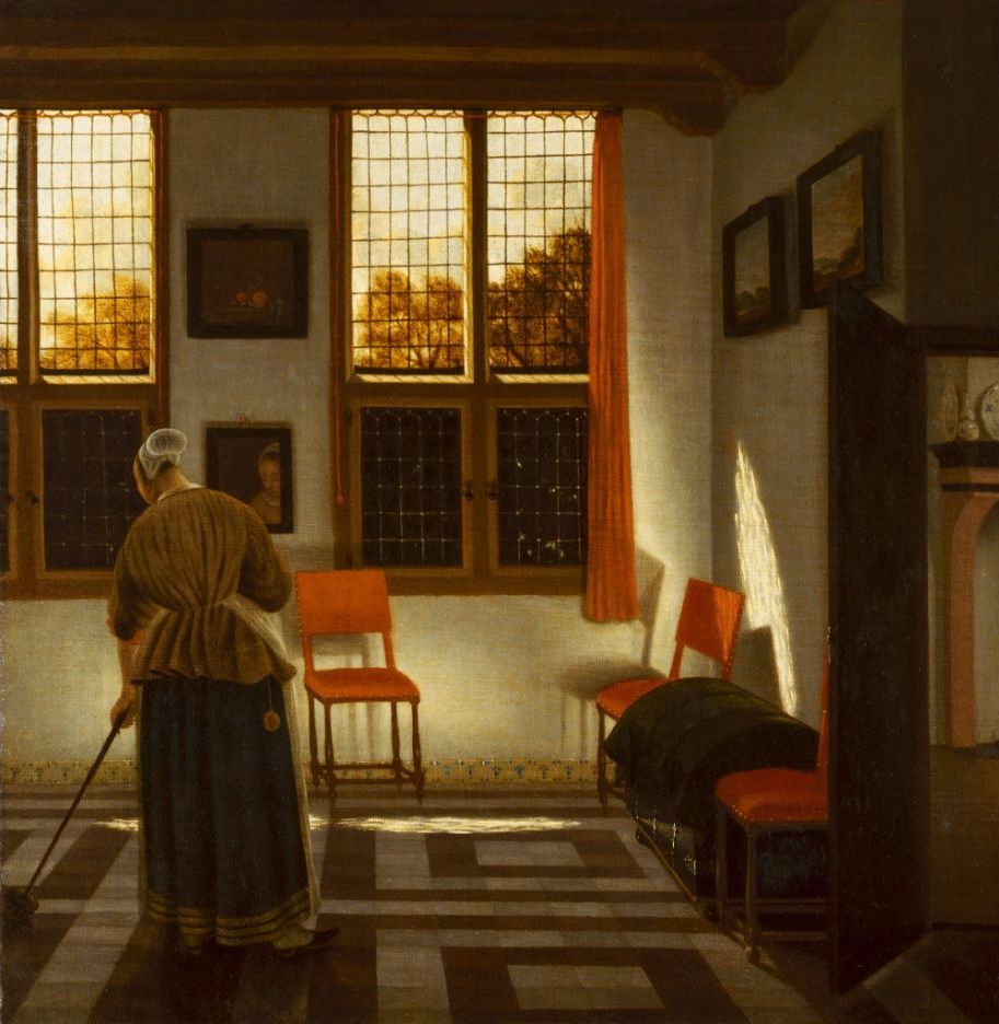 Pieter Janssens Elinga, Huiskamer, ca. 1665–75 © State Hermitage Museum, St Petersburg