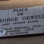 Plein in Barcelona vernoemd naar George Orwell (cc - victorgrigas)