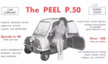 Peel P50 – Het kleinste autootje ooit