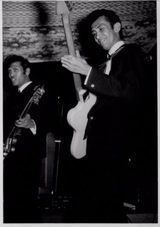 Andy en Reggy Tielman, ca. 1965. (Foto uit collectie Leon Donnars.)