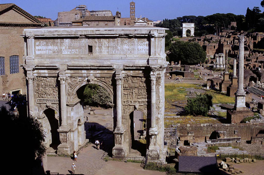 Het Forum Romanum (Alexander Smarius)