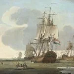 De Groenlandvaarder 'Zaandam' van rederij Claes Taan en Zn, Zaandam, op de walvisvangst, 1772, Jochem de Vries.
