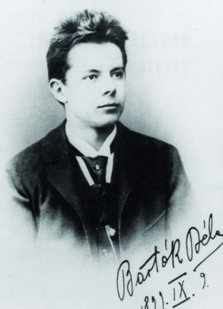 De jonge Béla Bartok