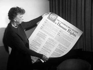 Eleanor Roosevelt  en de Universele Verklaring van de Rechten van de Mens