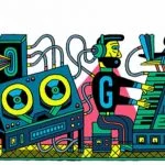 Geschiedenis van de elektronische muziek - Google Doodle