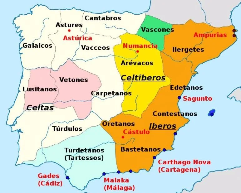 Iberia rond 200 voor Christus