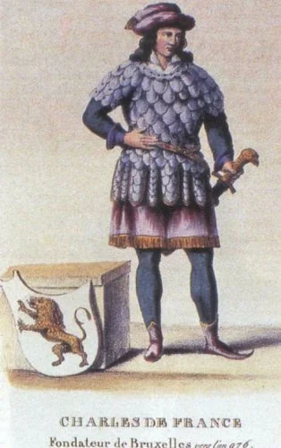 Karel van Neder-Lotharingen (953-992), stichter van Brussel