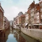 Oude foto van Rotterdam