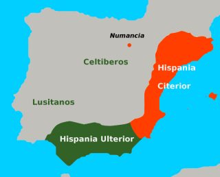 Romeinse provincies op het Iberisch schiereiland