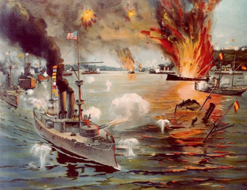 Slag in de Baai van Manilla - Onderdeel van de Spaans Amerikaanse Oorlog