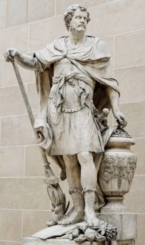 Standbeeld van de Carthaagse generaal Hannibal