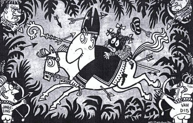 Zwarte Piet in spotprenten (1871-2017)