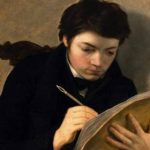 Antoine Wiertz - Zelfportret op 18-jarige leeftijd (1824)