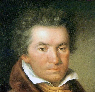Beethoven in 1815 - Schilderij van Willibrord Joseph Mähler