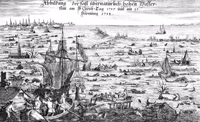 De Kerstvloed van 1717 - Tragedie en heldenmoed
