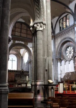 Interieur van de Koninklijke Sint-Mariakerk