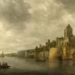 Jan van Goyen, De Waal bij Nijmegen (met kasteel)