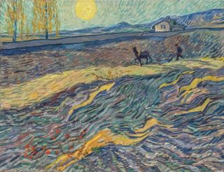 Laboureur dans un champ - Vincent van Gogh (Christies)